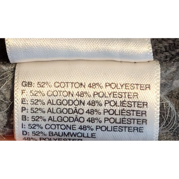 The North Face Mens L Grey Neon Yellow Logo Pullover Hoodie Sweatshirt NICE ! - Picture 5 of 5